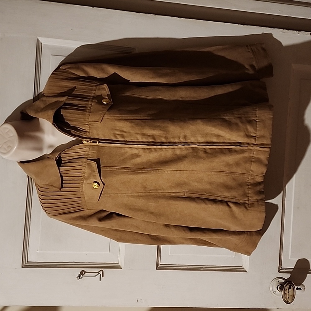 Drapers & Damons Tan Long Sleeve Lightweight Jacket S